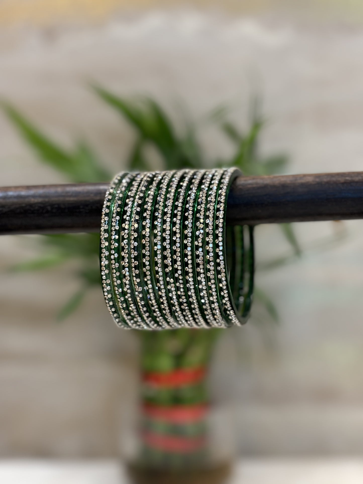 Nayantara Green Bangles