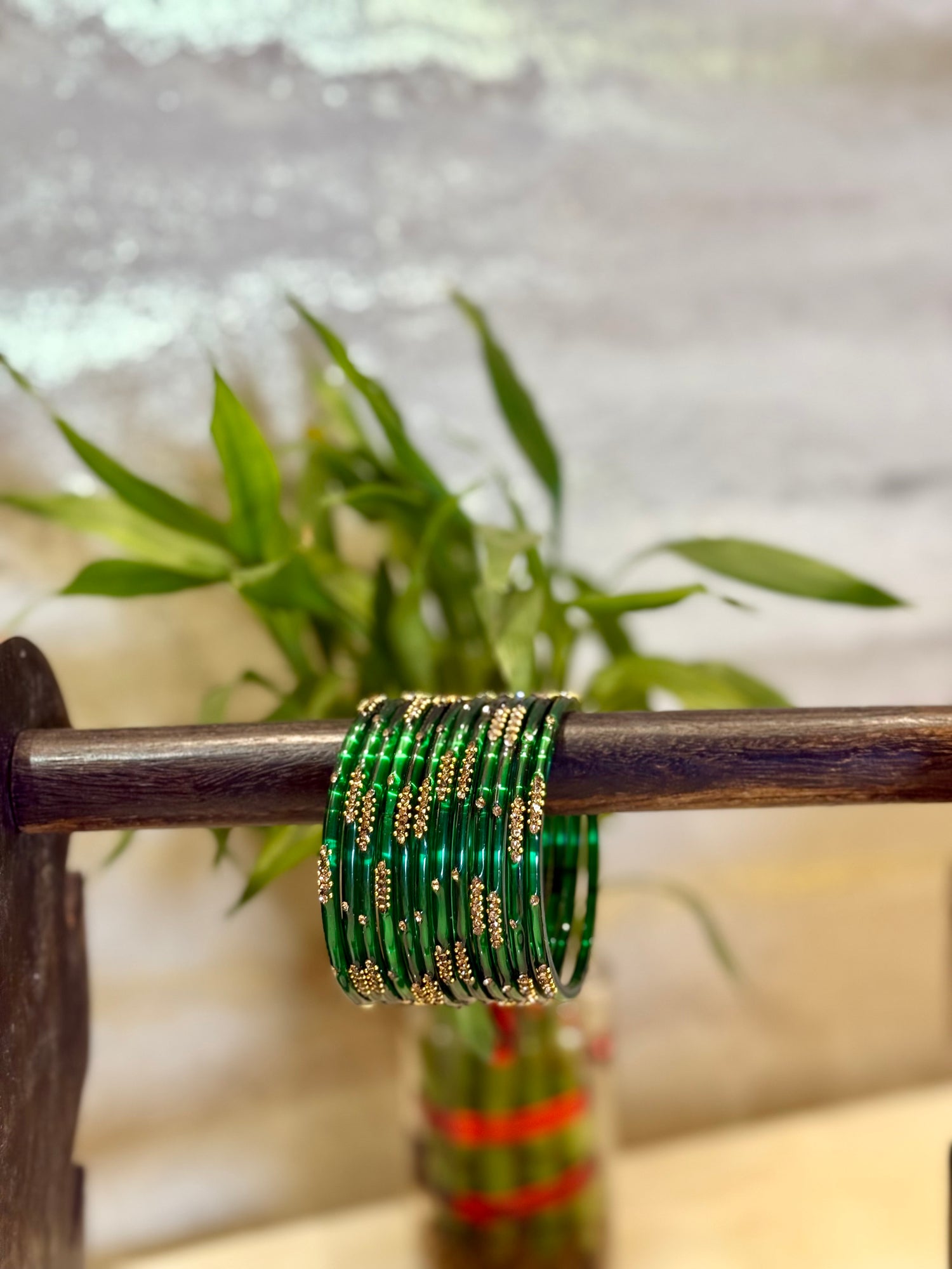 Gaurai Green Bangles