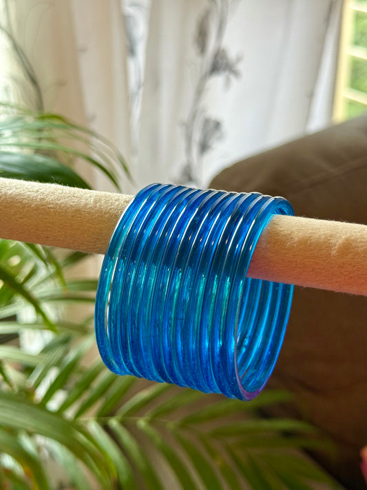 Firozi (Turquoise) Jelly Bangles
