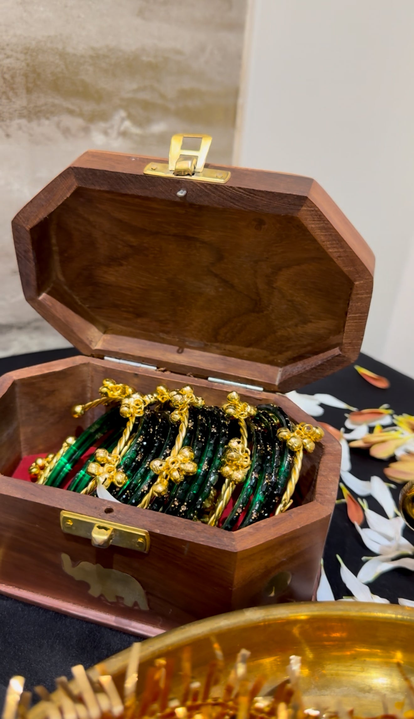 Copper Gungroo Bangles