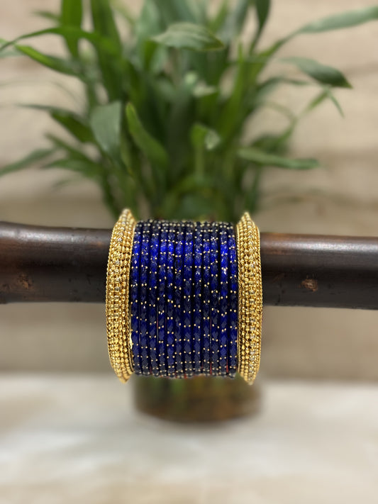 Raindrop Blue Bangles