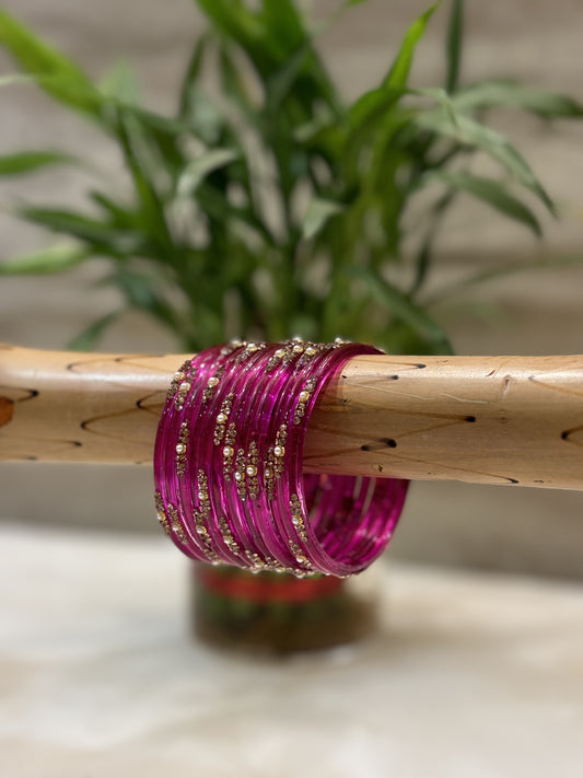 Saraswati Pink Bangles