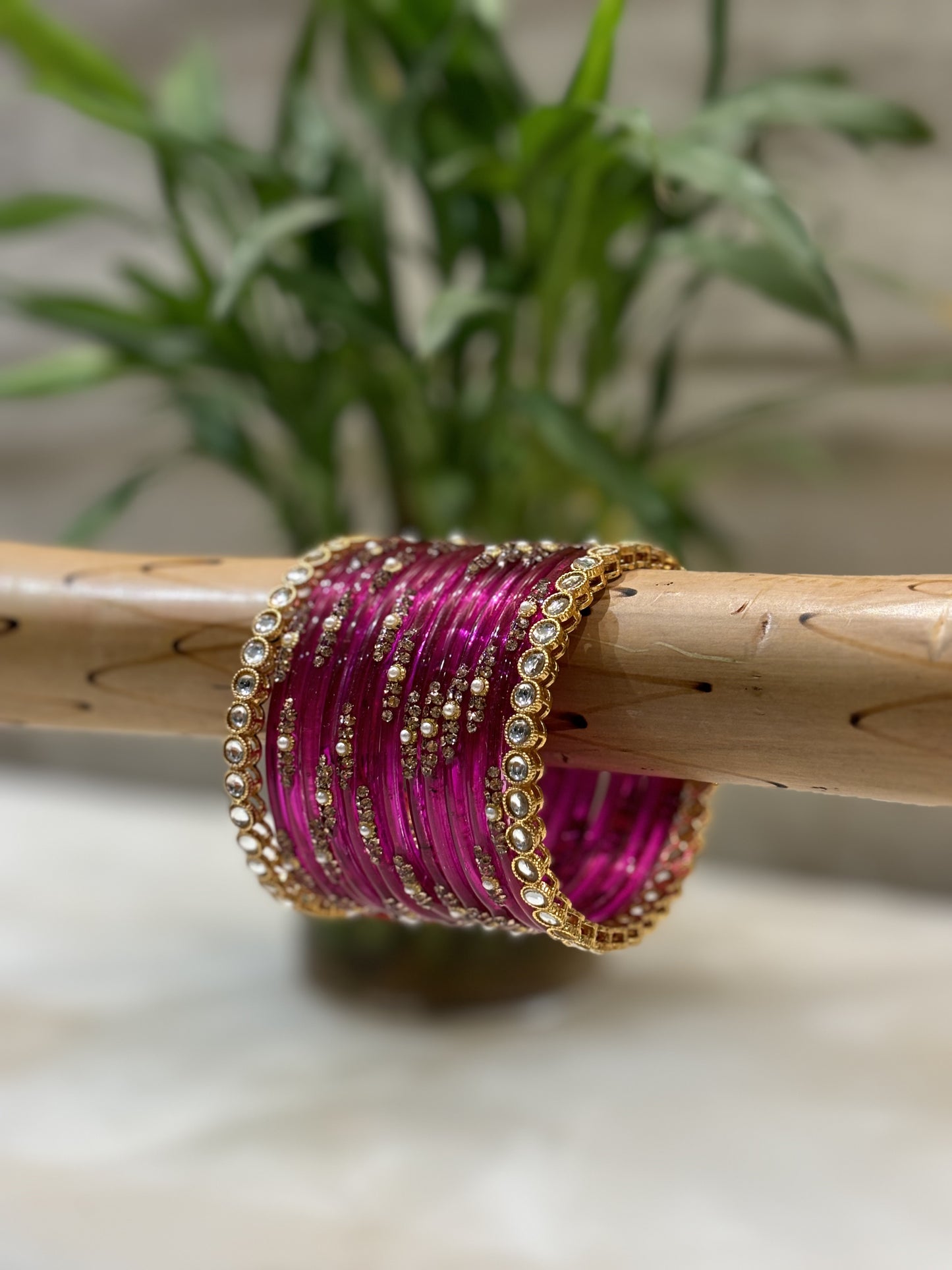 Saraswati Pink Bangles