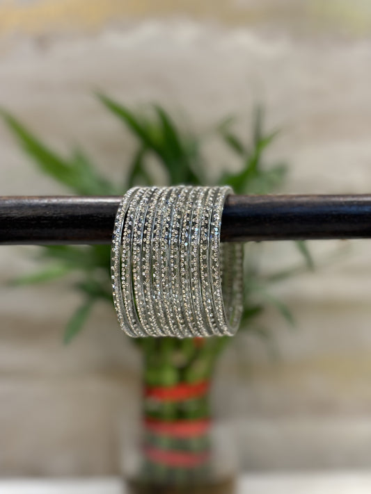 Nayantara Grey Bangles