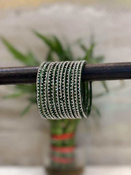 Nayantara Green Bangles