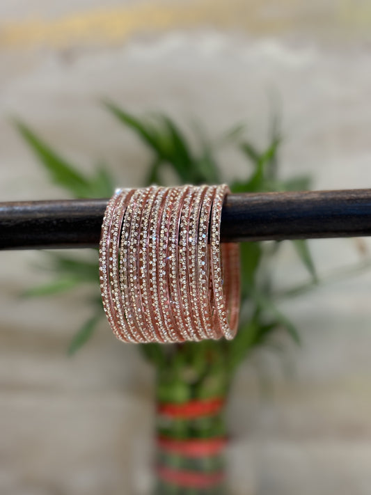 Nayantara Peach Bangles