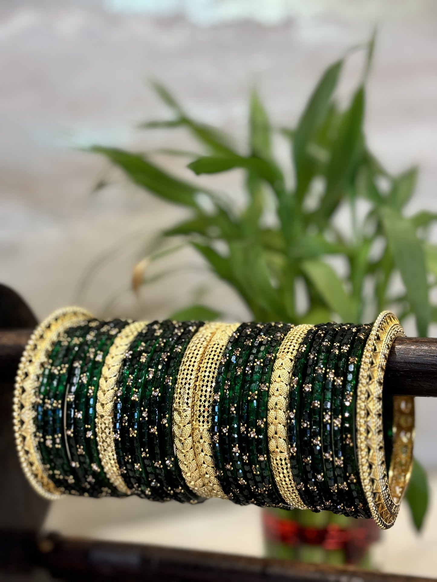 Shravani Green Bangles