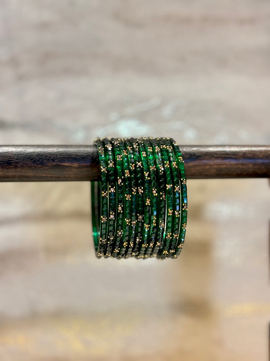 Shravani Green Bangles