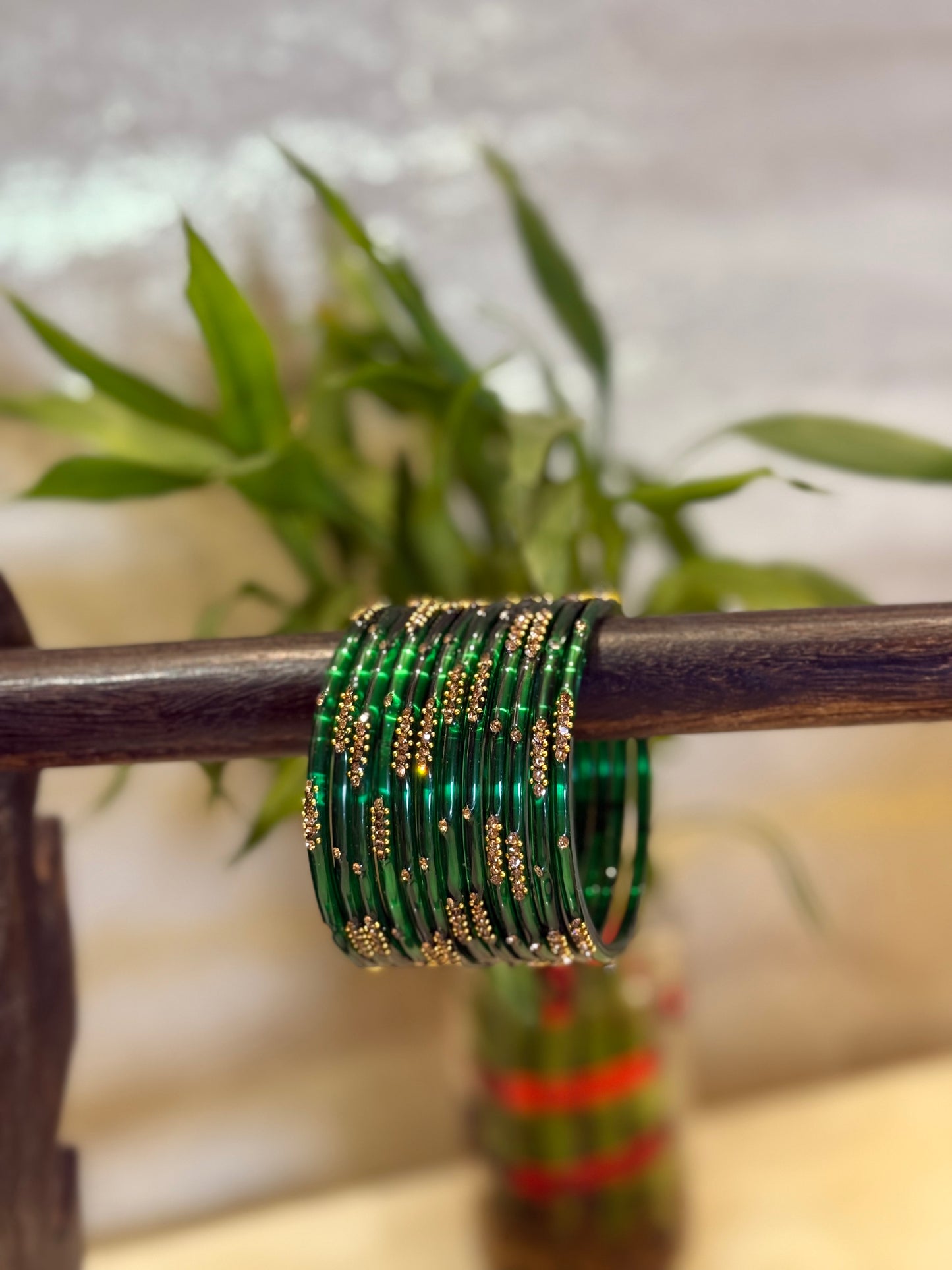 Gaurai Green Bangles