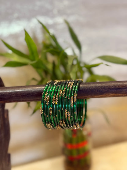 Gaurai Green Bangles